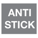 <strong>ANTI STICK</strong><br><p>
Bıçaklar yapışmaz bir maddeyle kaplanmışdır, böylelikle çok kolay temizlenebilirler ve paslanmazlar.</p>