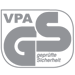 <strong>VPA GS</strong><br><p>
Bağımsız bir test laboratuarı olan GS, ürünün güvenlik gerekliliklerini yerine getirdiğini, tasarımının kontrol edildiğini ve üretim aşamasında gözetime tabi olduğunu onaylar.</p>
